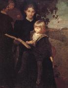 Mother and child George de Forest Brush